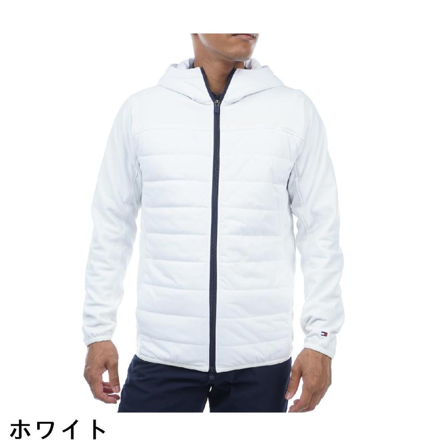トミー ヒルフィガー ゴルフ TOMMY HILFIGER GOLF 裏起毛ヨークスリーブ ストレッチ ハイブリッド パデッドジャケット blackfridaypickb