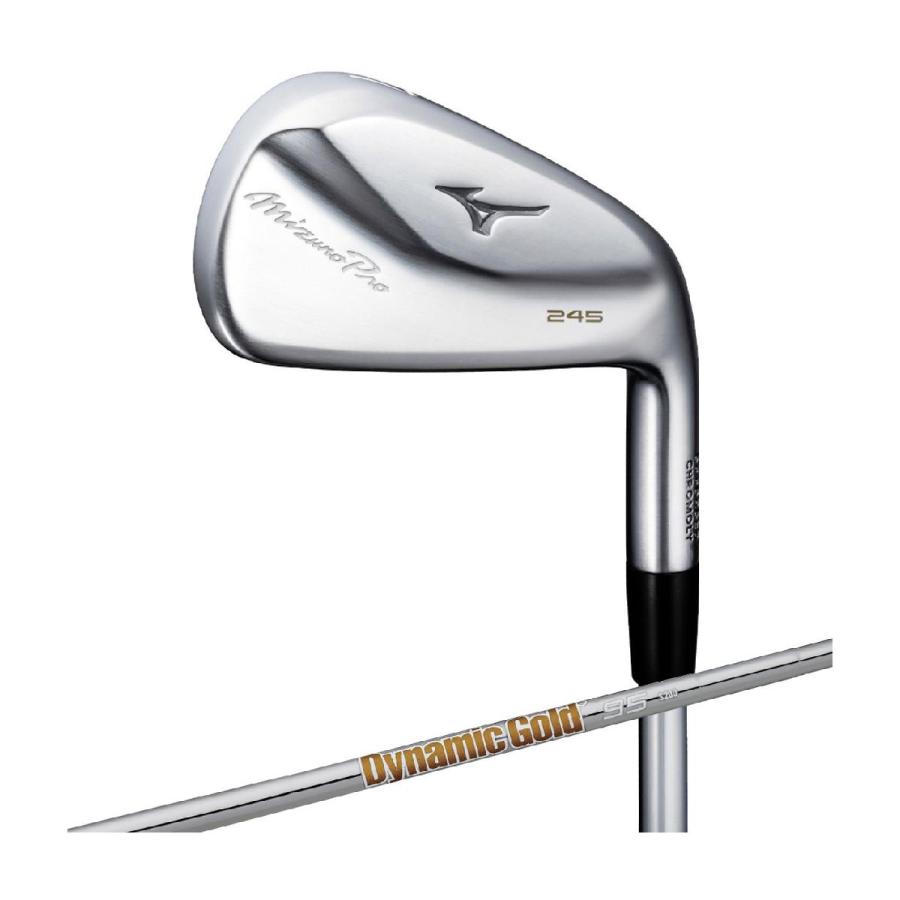 ミズノ Mizuno Pro 245 アイアン(単品) ダイナミックゴールド 95  シャフト：ダイナミックゴールド 95｜gdoshop｜02