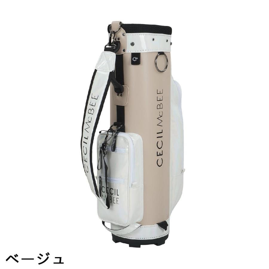 セシルマクビー グリーン CECIL McBEE green オーロラキャディバッグ