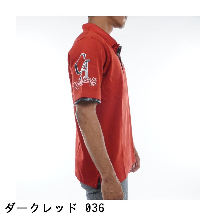 GOTCHA GOLF ガッチャゴルフ ブラックボタニカルシャイニング半袖