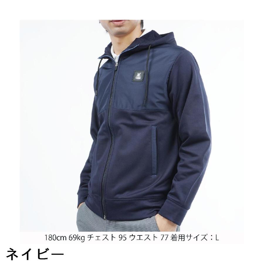 リンクススポーツ Lynx SPORTS ストレッチ 裏起毛 フーディー