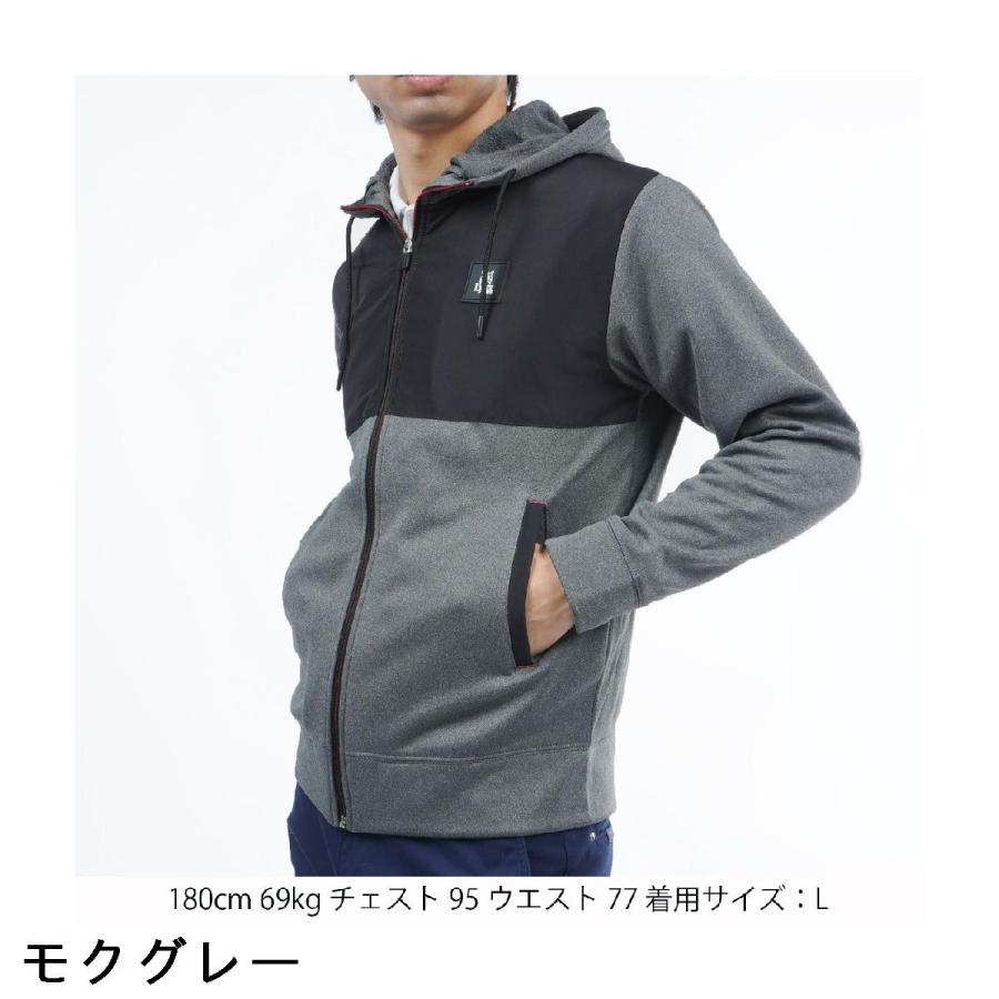 リンクススポーツ Lynx SPORTS ストレッチ 裏起毛 フーディー