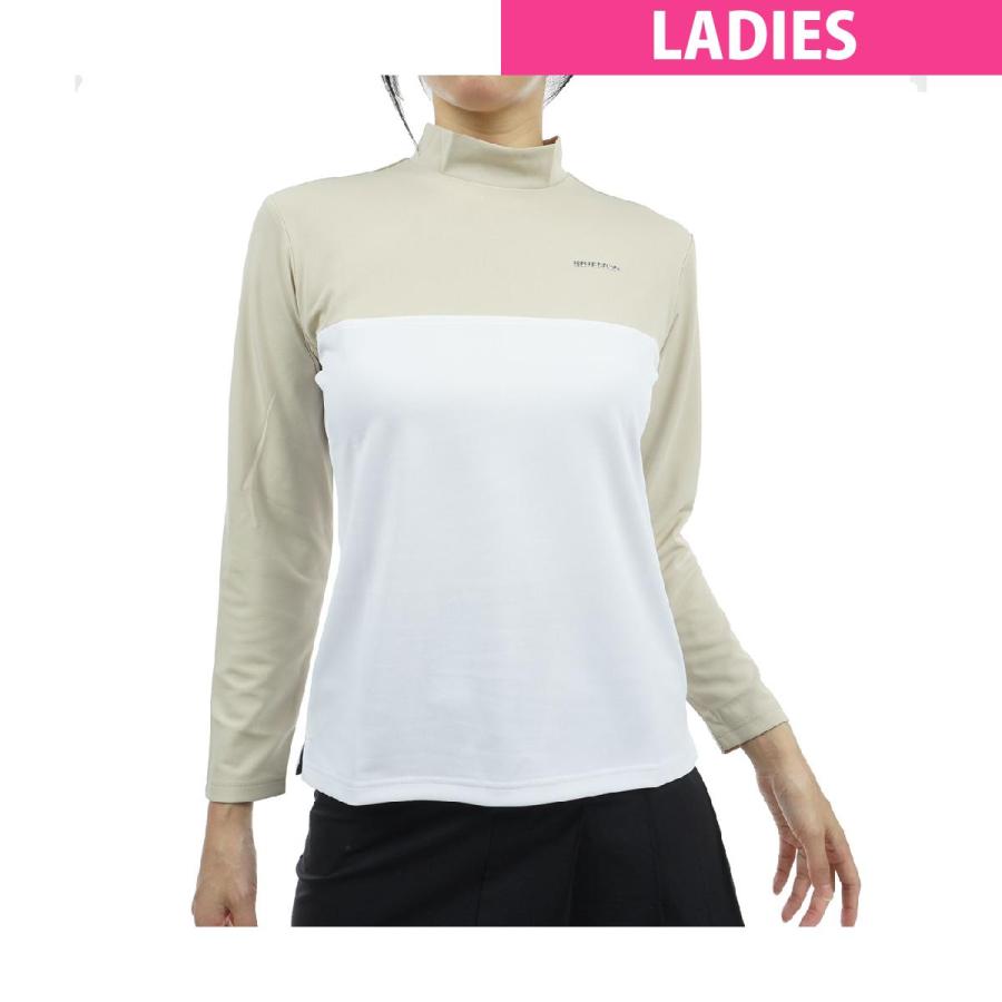 ⓁBRIEFING GOLF ブリーフィングゴルフバイカラーハイネック長袖シャツ BRIEFING GOLF（ブリーフィングゴルフ） ブリーフィング BRIEFING