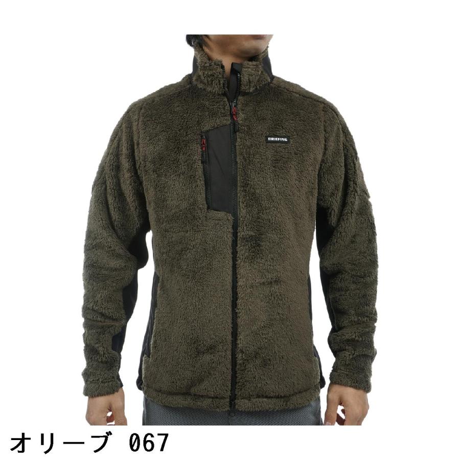 ブリーフィング BRIEFING フリースブルゾン BRIEFING ブリーフィング