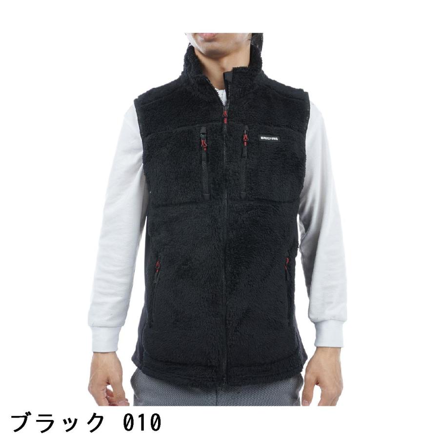 ブリーフィング BRIEFING フリースベスト ブリーフィング ベスト