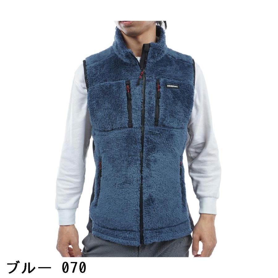 ブリーフィング BRIEFING フリースベスト ブリーフィング ベスト