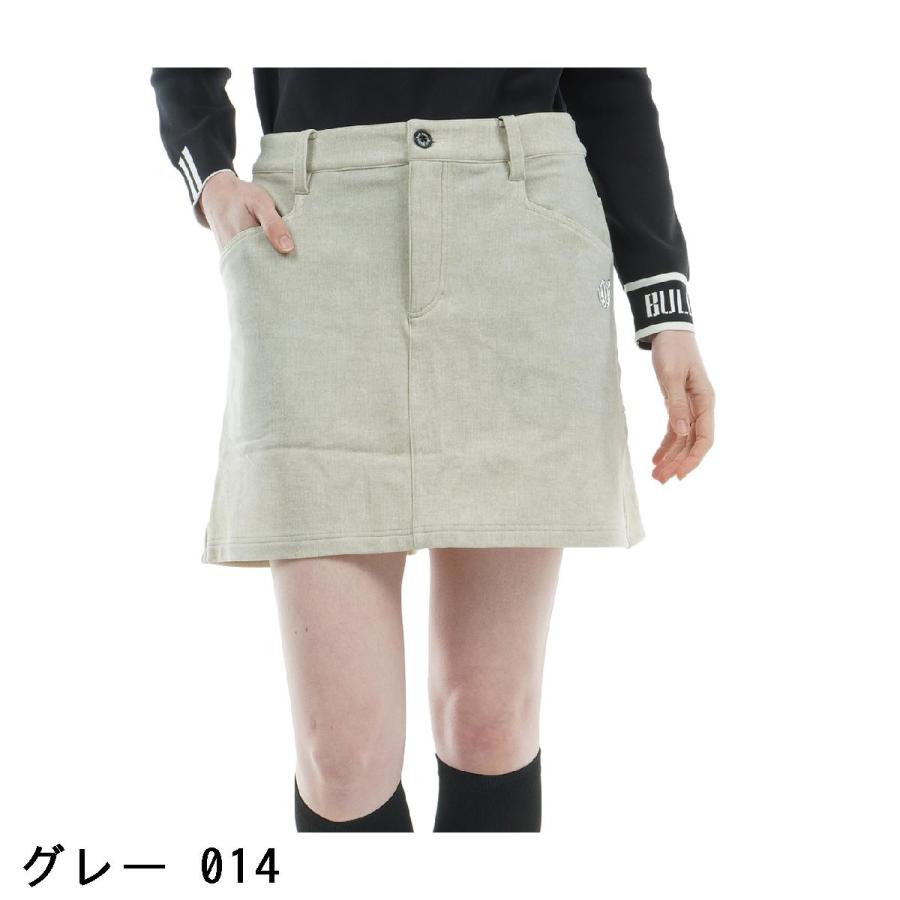 ブル アンド ブル Bull＆Bull 裏起毛 バックフレア スカート レディス ブル スカート