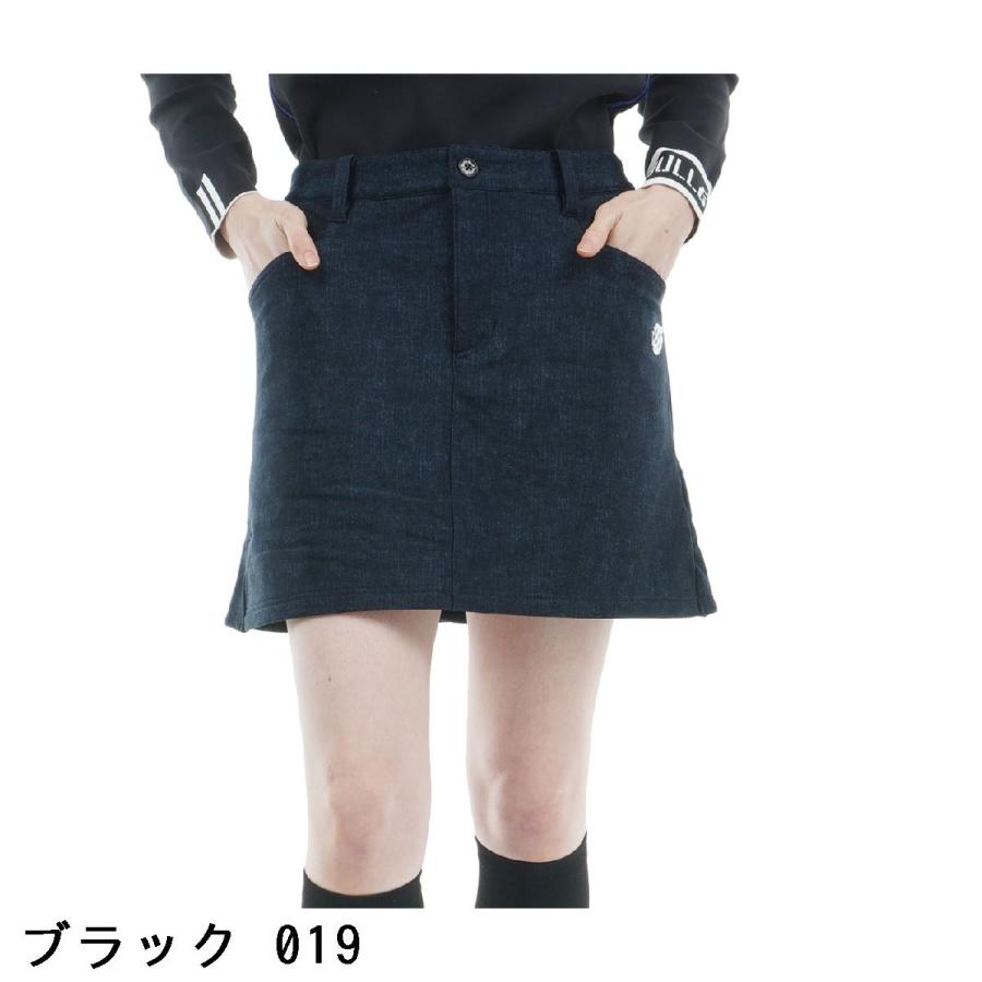 ブル アンド ブル Bull＆Bull 裏起毛 バックフレア スカート レディス ブル スカート