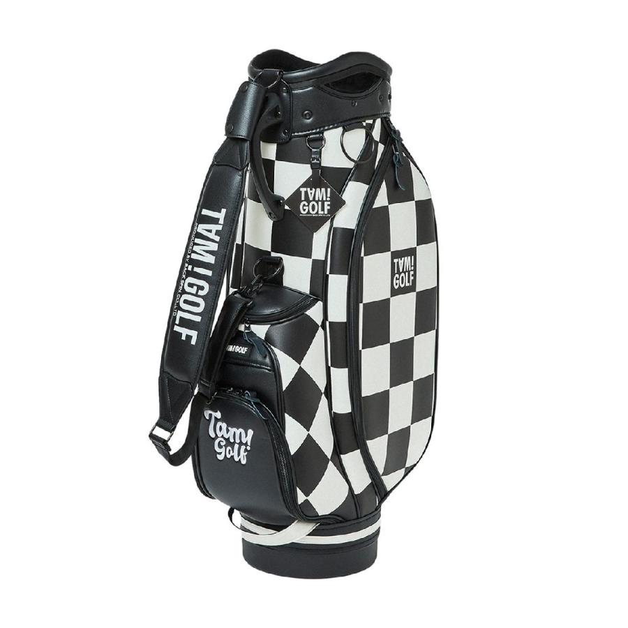 バックスピン BACK SPIN! TAM!GOLF CHECKERED ツアーキャディ バックスピン BACK SPIN! TAM!GOLF CHECKERED ツアーキャディ