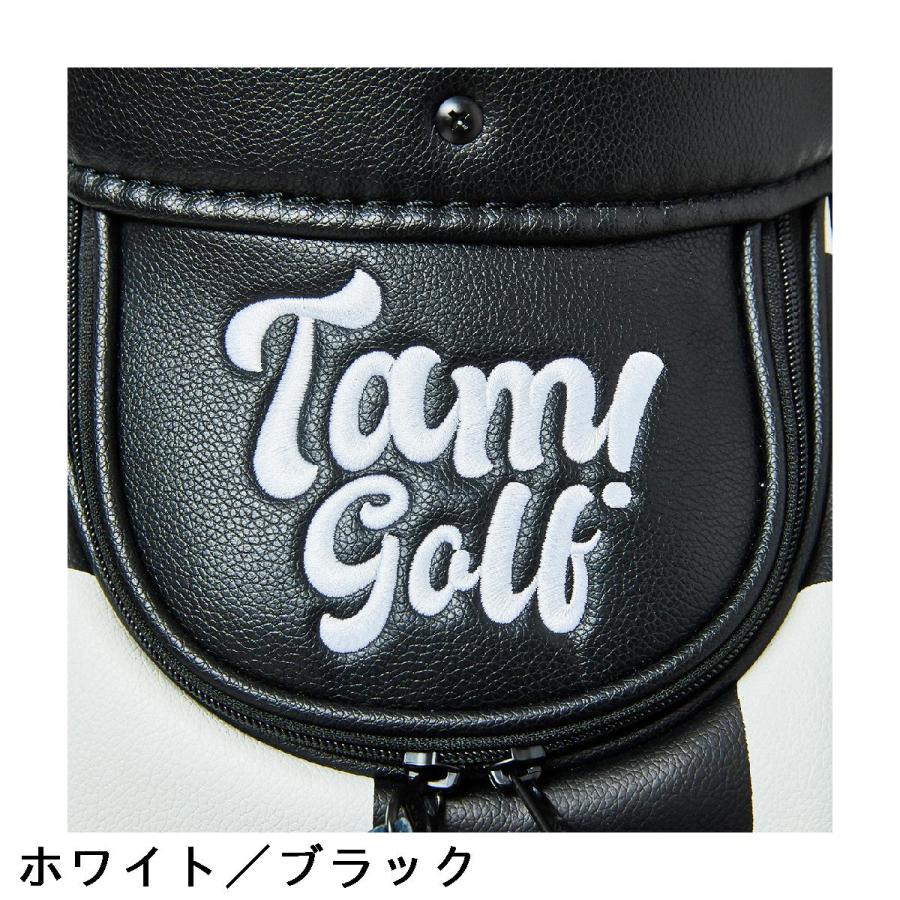 バックスピン BACK SPIN! TAM！GOLF CHECKERED ツアーキャディバッグ