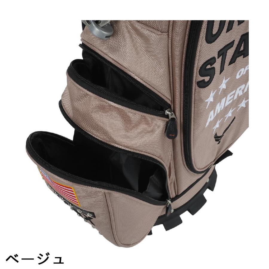 アヴィレックス ゴルフ AVIREX GOLF スタンドクラブケース付きキャディ