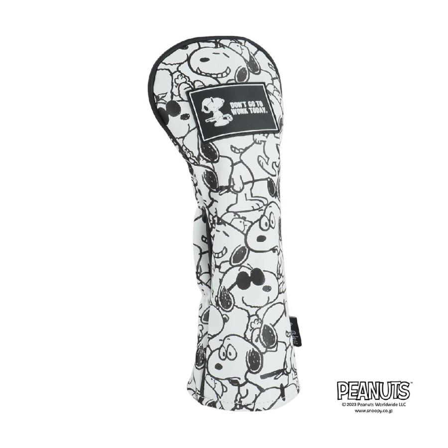 スヌーピー ゴルフ SNOOPY GOLF 総柄 ヘッドカバー FW用 : GDOゴルフ