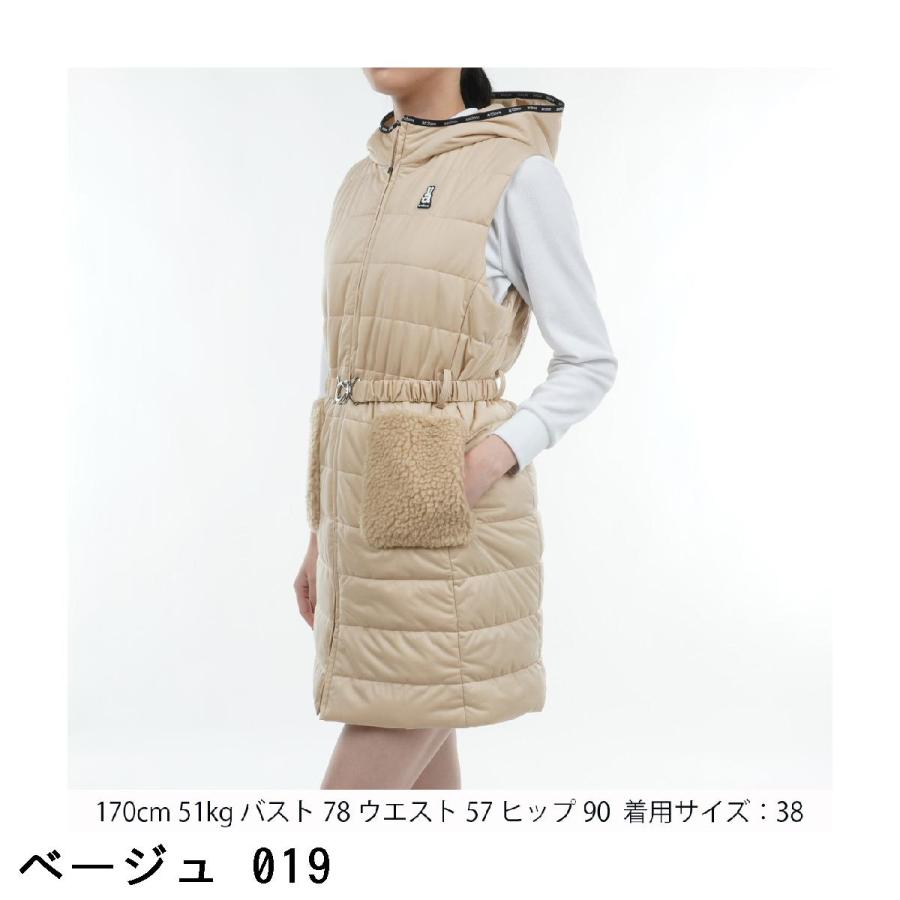 アルチビオ ロングベストダウン 38 アルチビオファー付き綿入りベスト