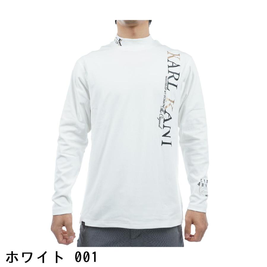 【4/29最終価格！新品・未使用品】　KarlKani Golf 長袖ハイネック Karl Kani（カールカナイ） カールカナイゴルフ KARL KANI GOLF 抗菌