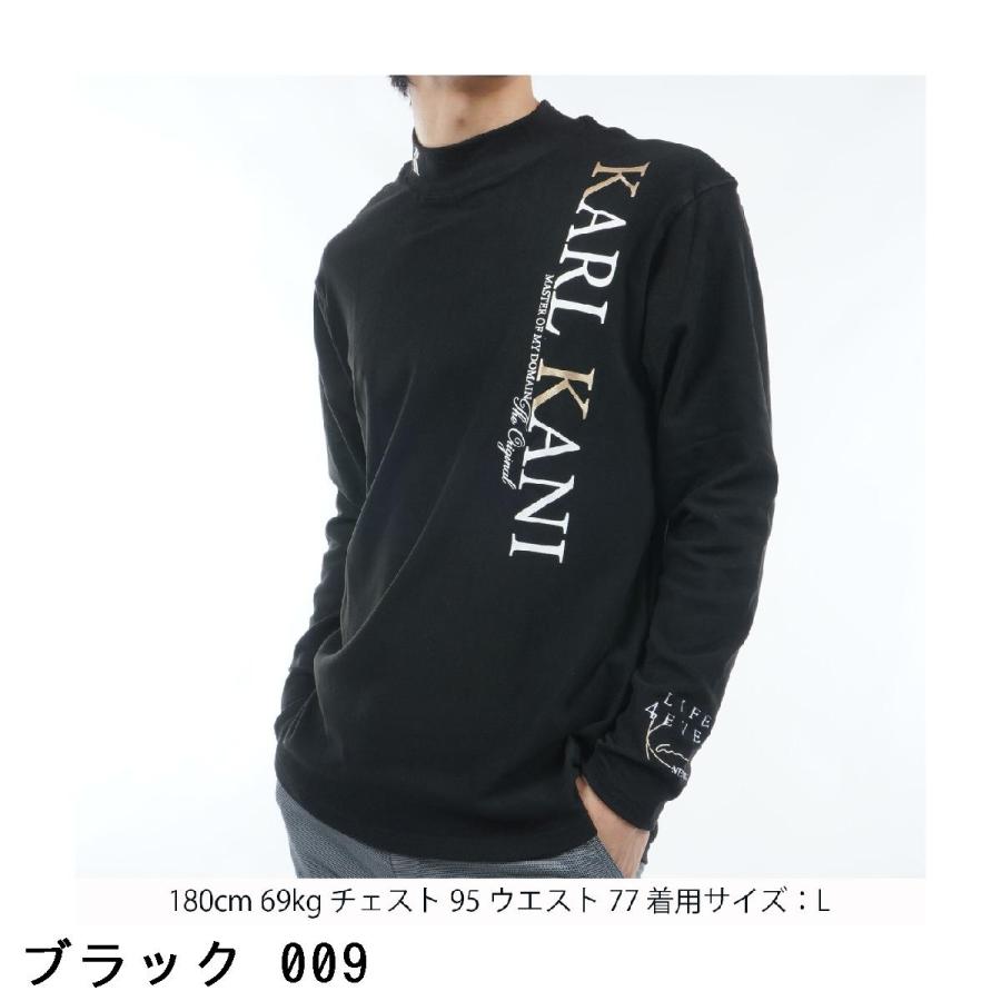 【4/29最終価格！新品・未使用品】KarlKani Golf長袖ハイネック Karl Kani（カールカナイ） カールカナイゴルフ KARL KANI GOLF 抗菌