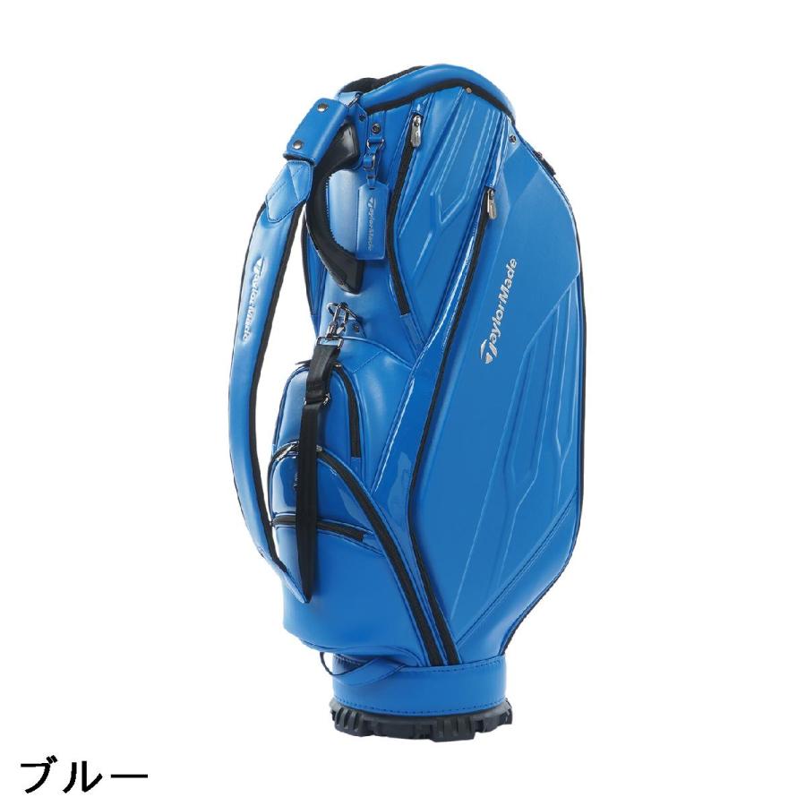 テーラメイド、ブルーキャディーバッグ TaylorMade（テーラーメイド） プレミアムモダン キャディバッグ : GDO
