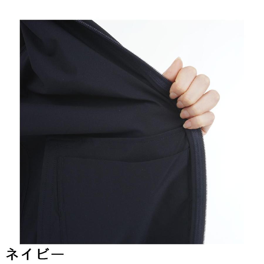 and per se（アンパスィ） ストレッチ マルチウェザー フルジップ