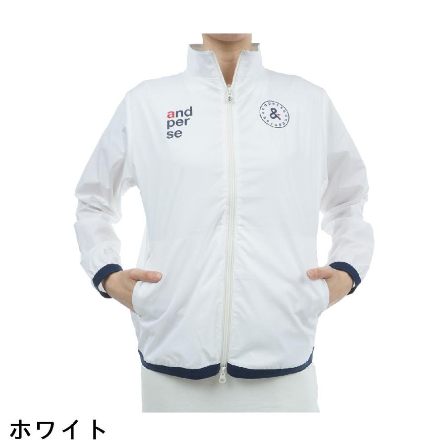 and per se（アンパスィ） ストレッチ マルチウェザー フルジップ