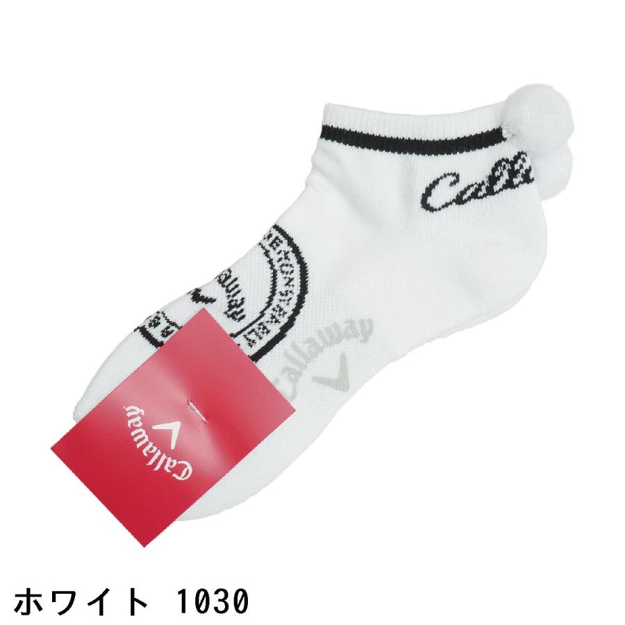 キャロウェイゴルフ Callaway Golf 梵天付きアンクルソックス レディス｜gdoshop｜03