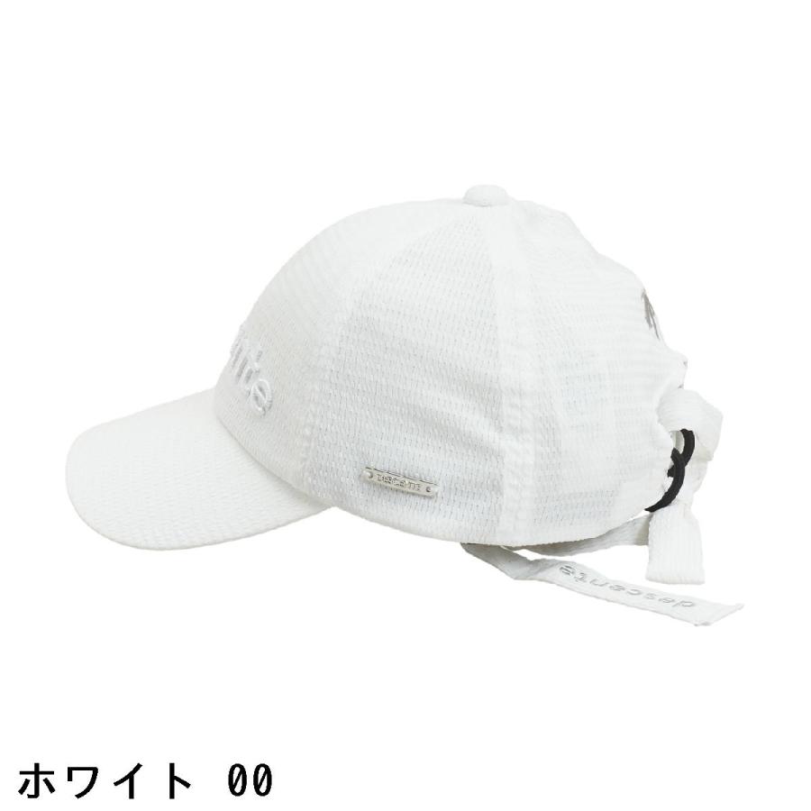 デサントゴルフ DESCENTE GOLF サッカーリボン付きキャップ レディス｜gdoshop｜04