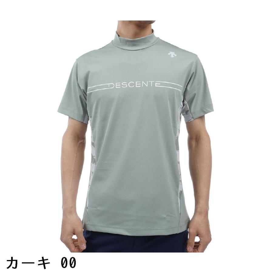 デサントゴルフ DESCENTE GOLF ストレッチ モックネックトリコットメッシュ半袖シャツ｜gdoshop｜03