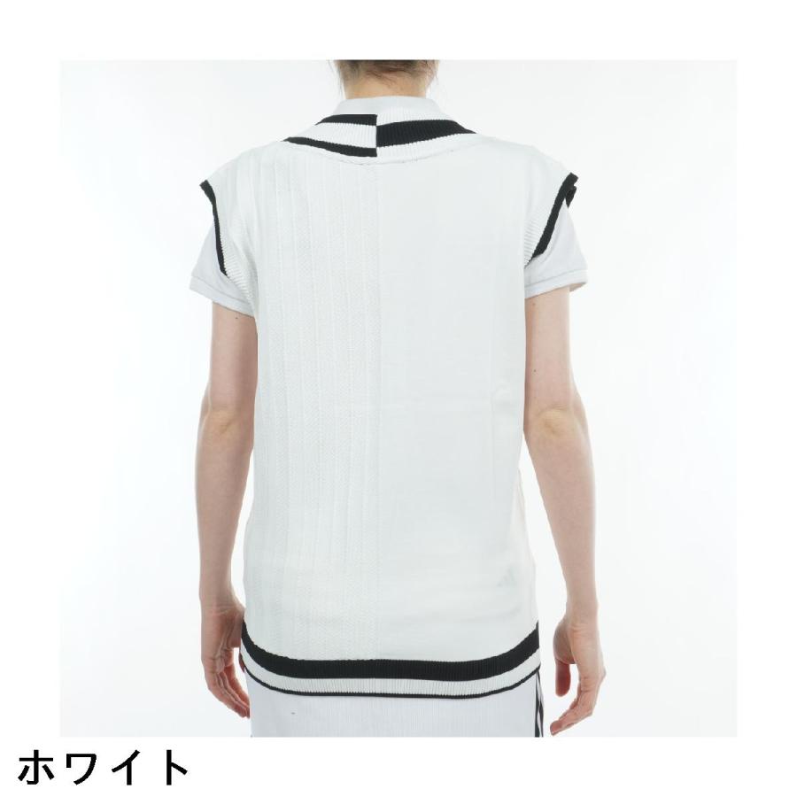 adidas（アディダス） マルチパターン Vネックベスト レディス : GDO