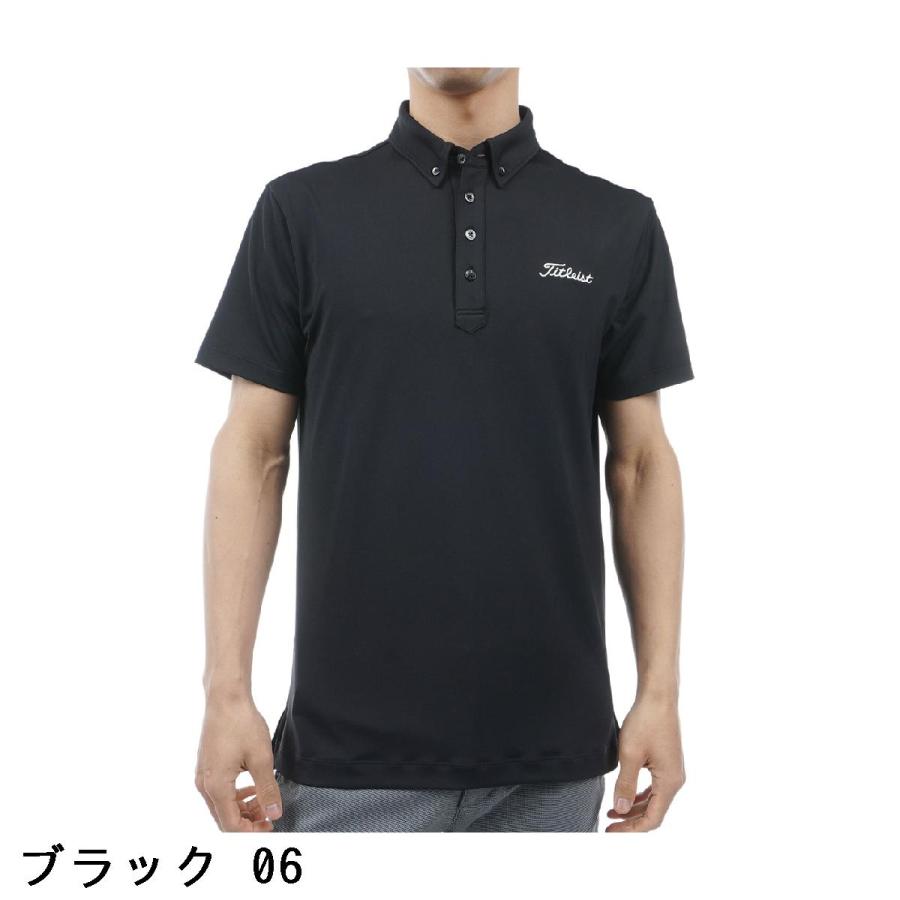 メンズ　Titleist ポロシャツ sizeＬブラック Titleist（タイトリスト） ストレッチ ツアーフラッグシップモデル