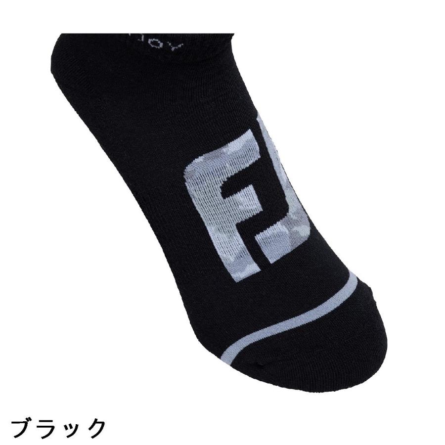 フットジョイ Foot Joy カモフラージュロゴショートソックス｜gdoshop｜05