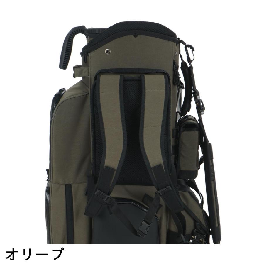 k様専 おまけ付き bagjack golf キャディバッグ カーキ バッグジャックゴルフ bagjack GOLF スタンドクラブケース内蔵キャディ
