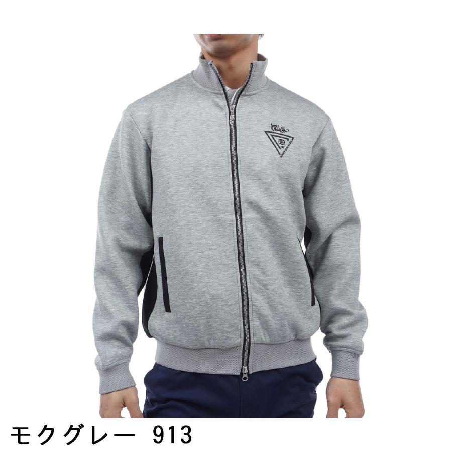 LEON掲載 ダンスウィズドラゴン テックスラウンド ストレッチZIPブルゾン LEON掲載】テックスラウンドストレッチZIPブルゾン | DANCE WITH