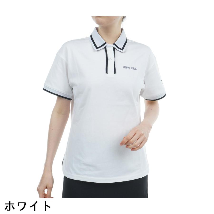 ニューエラ NEW ERA GOLF GFW PL LINE 半袖ポロシャツ レディス｜gdoshop｜02