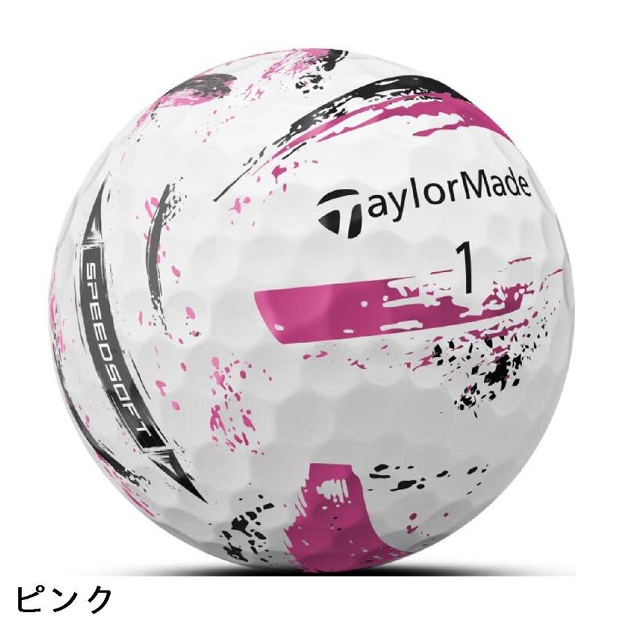 TaylorMade（テーラーメイド） Taylor Made SPEEDSOFT INK ボール 3
