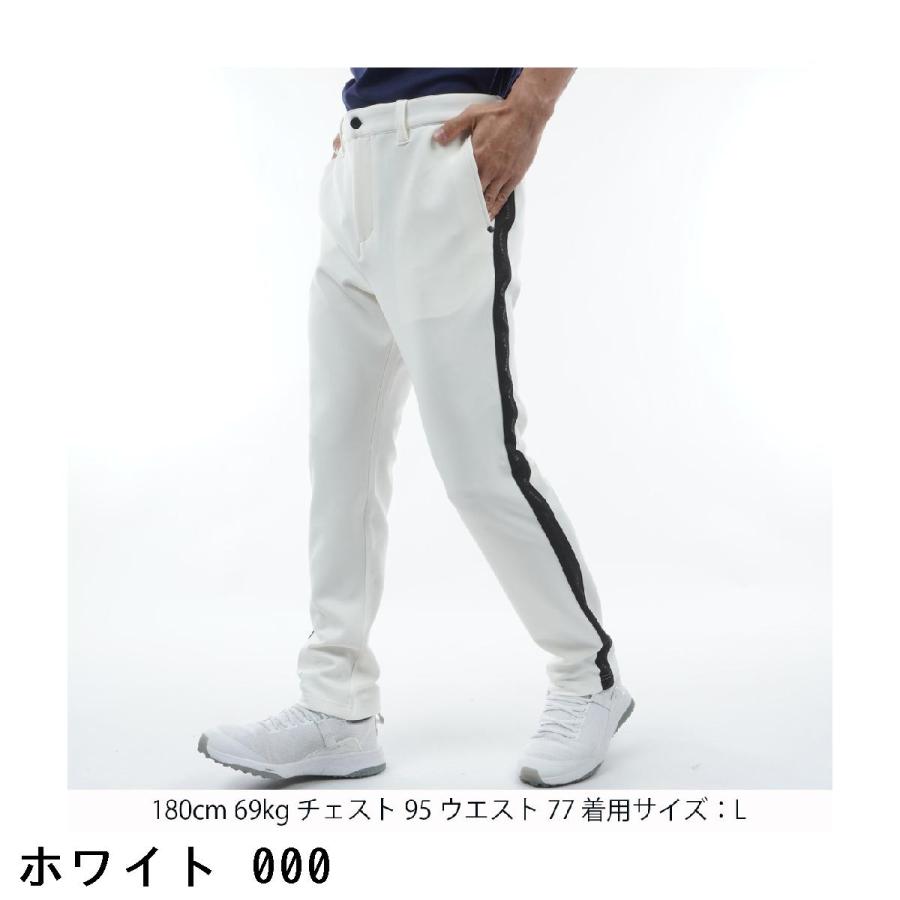 ブリーフィング BRIEFING サイド ロゴ ライン スリムパンツ