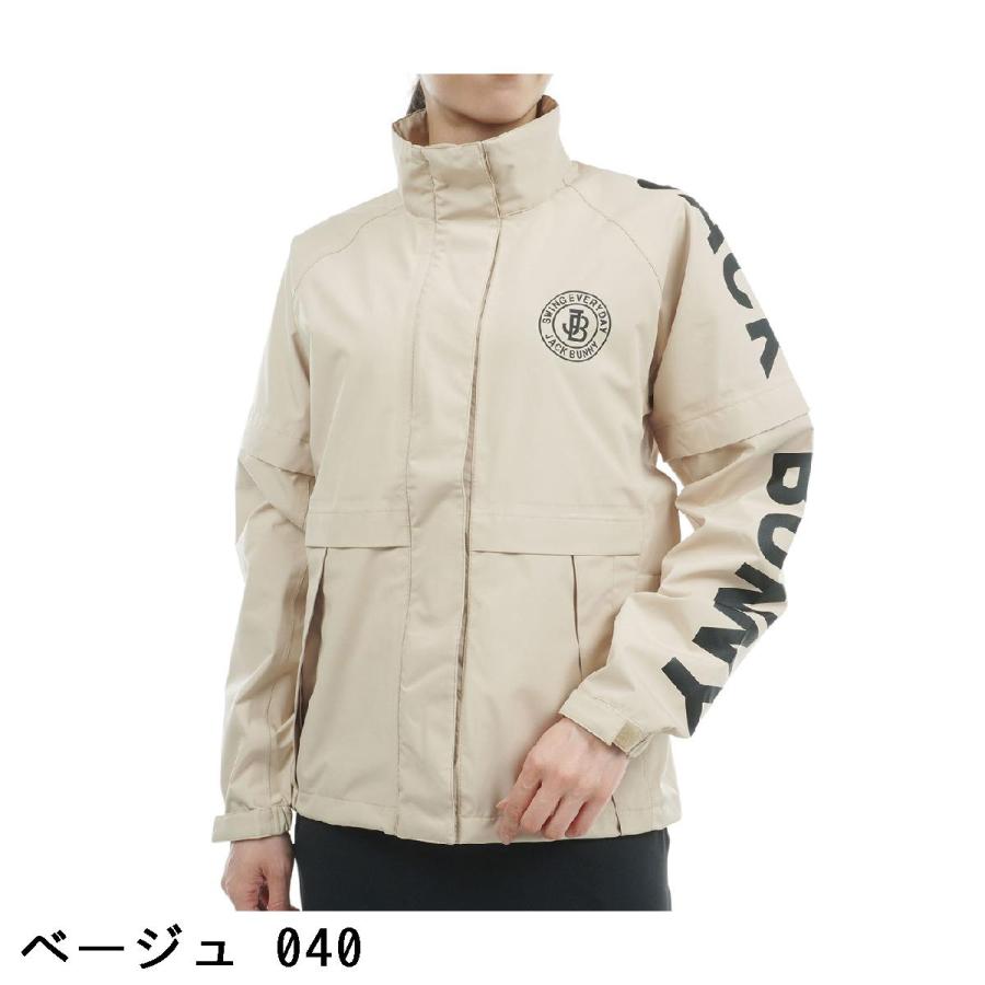Jack Bunny!! ジャックバニー 2WAYレインブルゾン レディス Jack Bunny!! ジャックバニー 2WAYレインブルゾン レディス