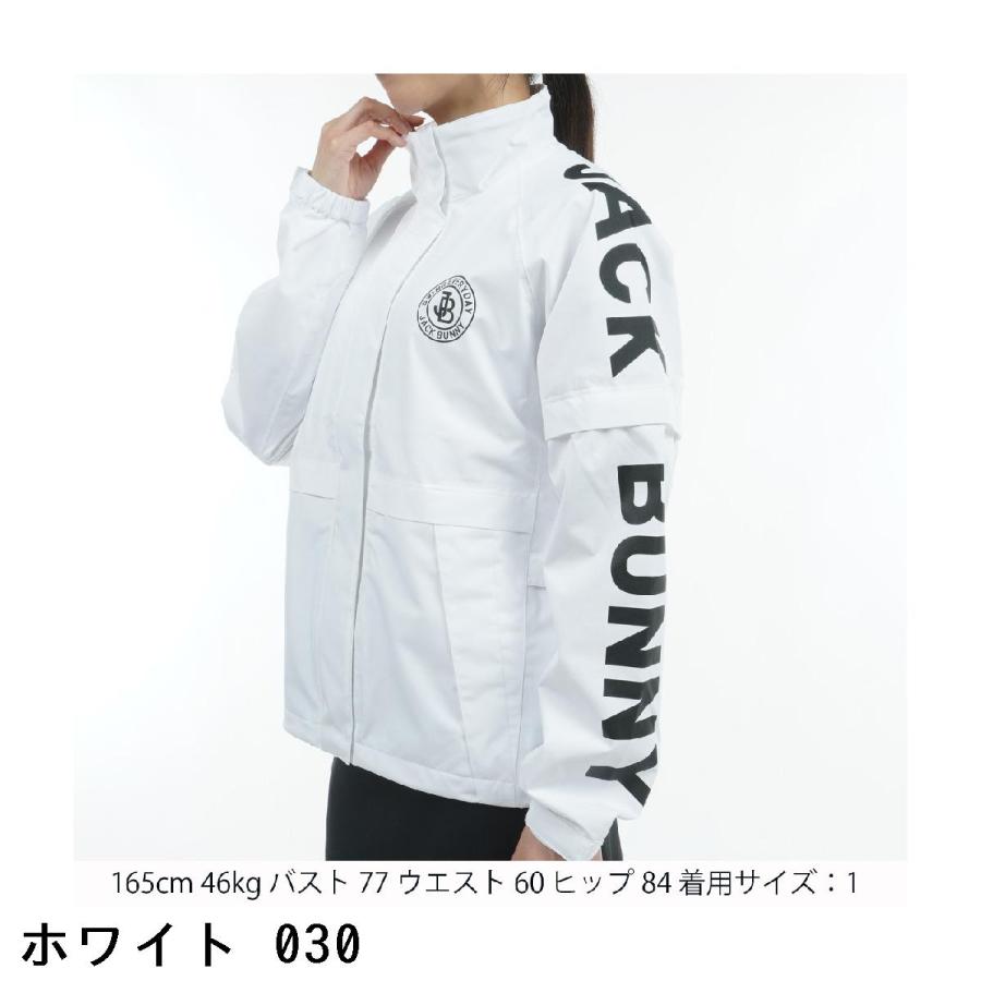 Jack Bunny!! ジャックバニー 2WAYレインブルゾン レディス Jack Bunny!! ジャックバニー 2WAYレインブルゾン レディス