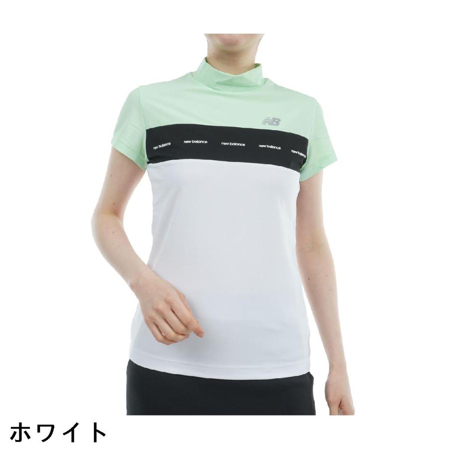 ニューバランス New Balance モックネック 半袖プルオーバー レディス 