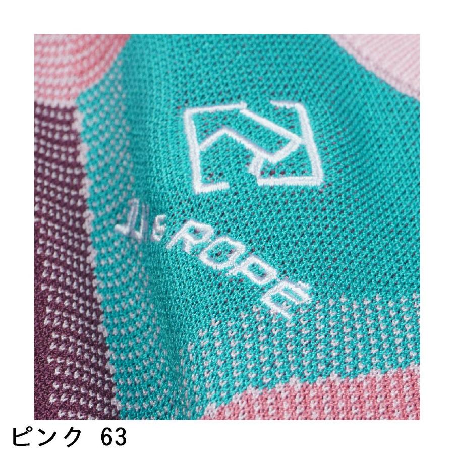 Jun & Ropé マルチアーガイル柄パフ袖プルオーバー サイズL セーター