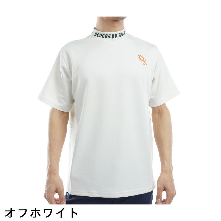 デヴァローゴルフ　モックネックシャツ　サイズL DEVEREUX GOLF tシャツ クラシックモックネックTシャツ メンズ