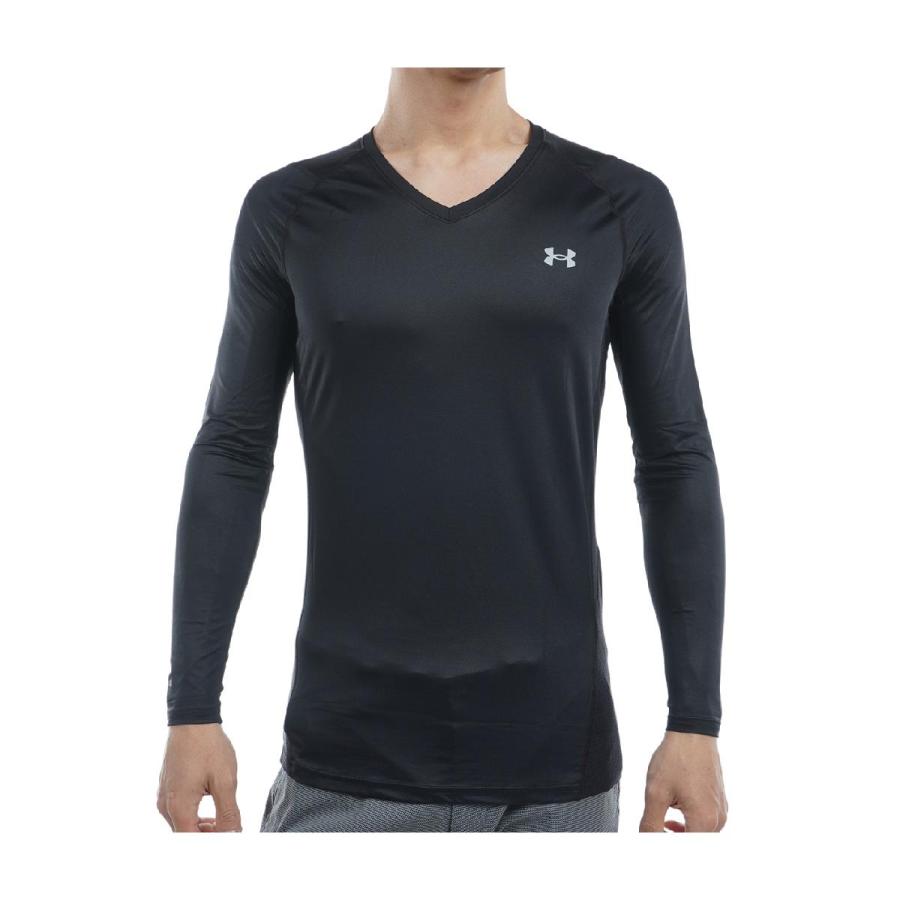 アンダーアーマー Vネック 長袖 インナーシャツ UV ヒートギア アイソチル UNDER ARMOUR（アンダーアーマー） Under Armour UA アイソチル
