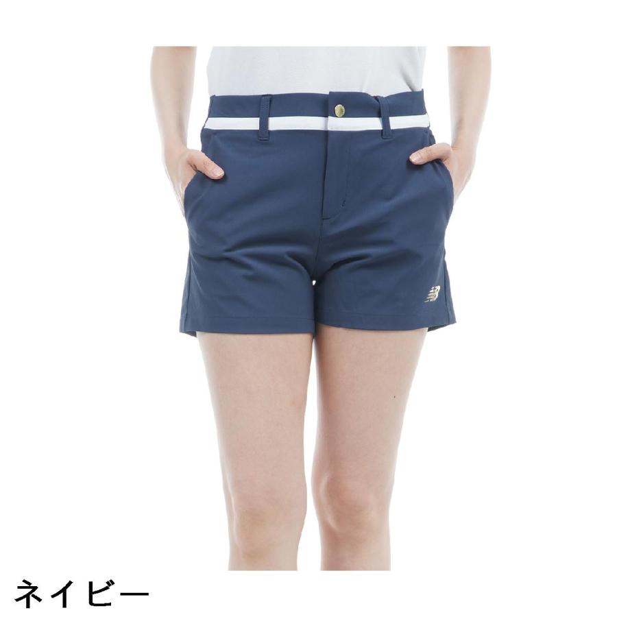ニューバランスゴルフレディースショートパンツ New Balance Golf パンツ 「new balance golf」接触冷感 防透