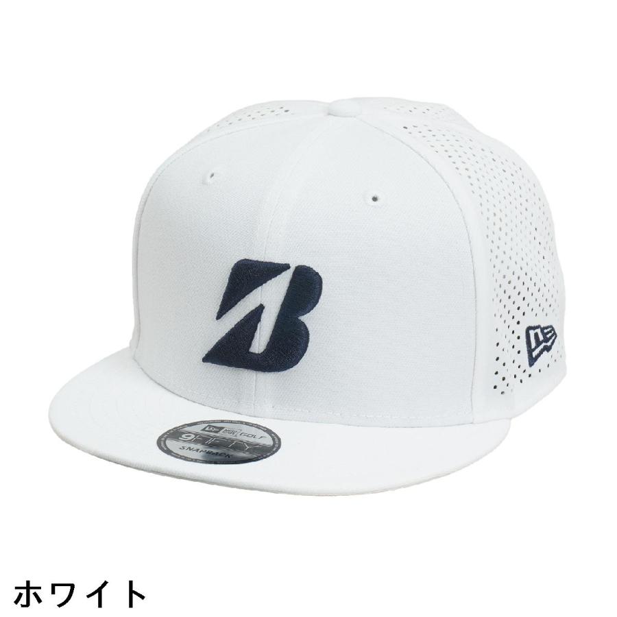 ブリヂストン BRIDGESTONE GOLF ニューエラコラボ 平ツバキャップ｜gdoshop｜02