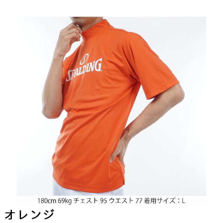 SPALDING（スポルディング） 半袖モックネックシャツ : GDOゴルフ