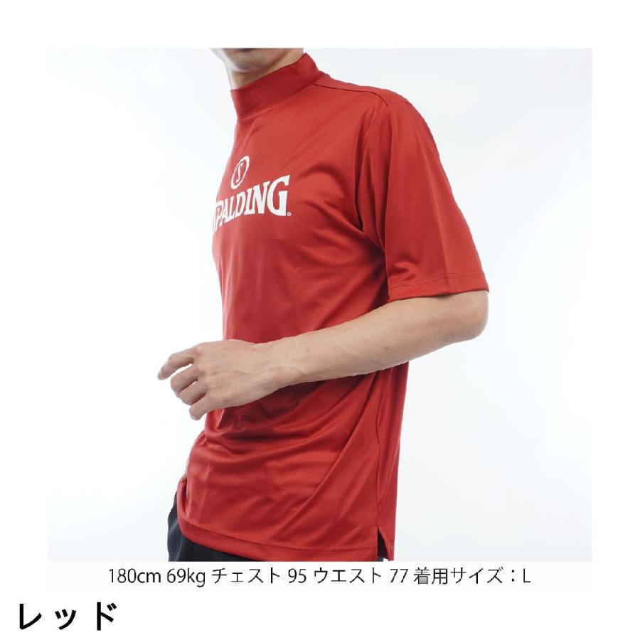 SPALDING（スポルディング） 半袖モックネックシャツ : GDOゴルフ