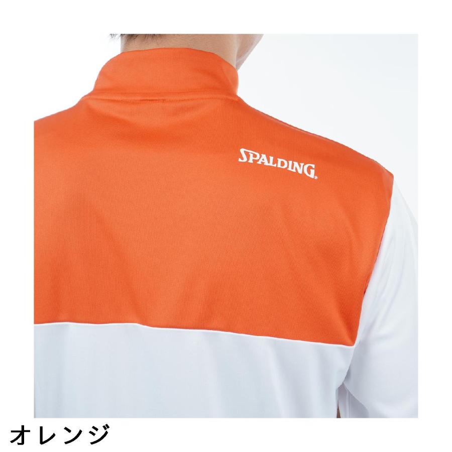 SPALDING（スポルディング） 半袖モックネックシャツ : GDOゴルフ