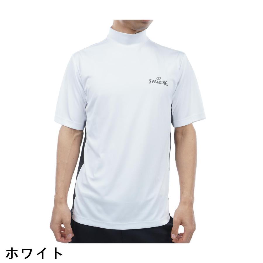 SPALDING（スポルディング） 半袖モックネックシャツ : GDOゴルフ