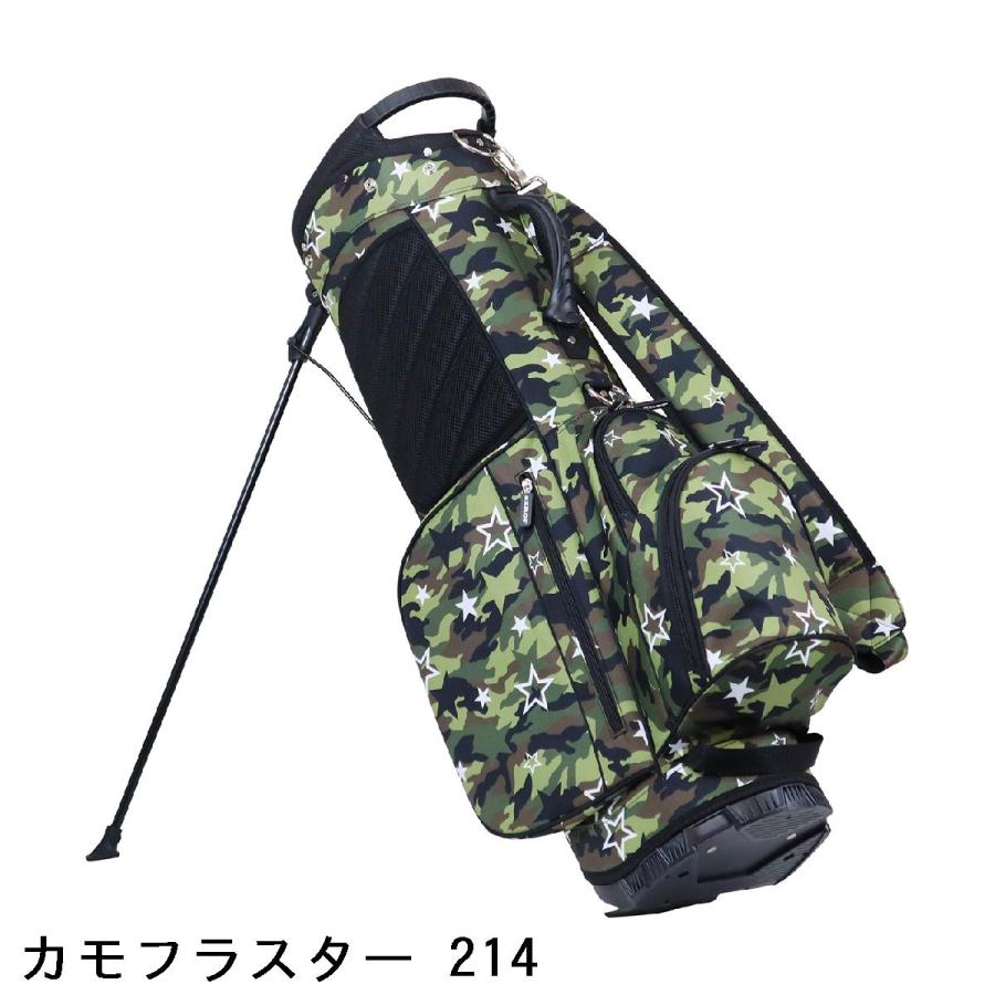 新品 AZROF アズロフ スタンド キャディバッグ ネオカモフラピンク AZROF/アズロフ