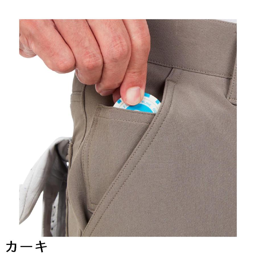 GDO オリジナル ORIGINAL 4WAYストレッチ裏起毛パンツ 股下76cm : GDO