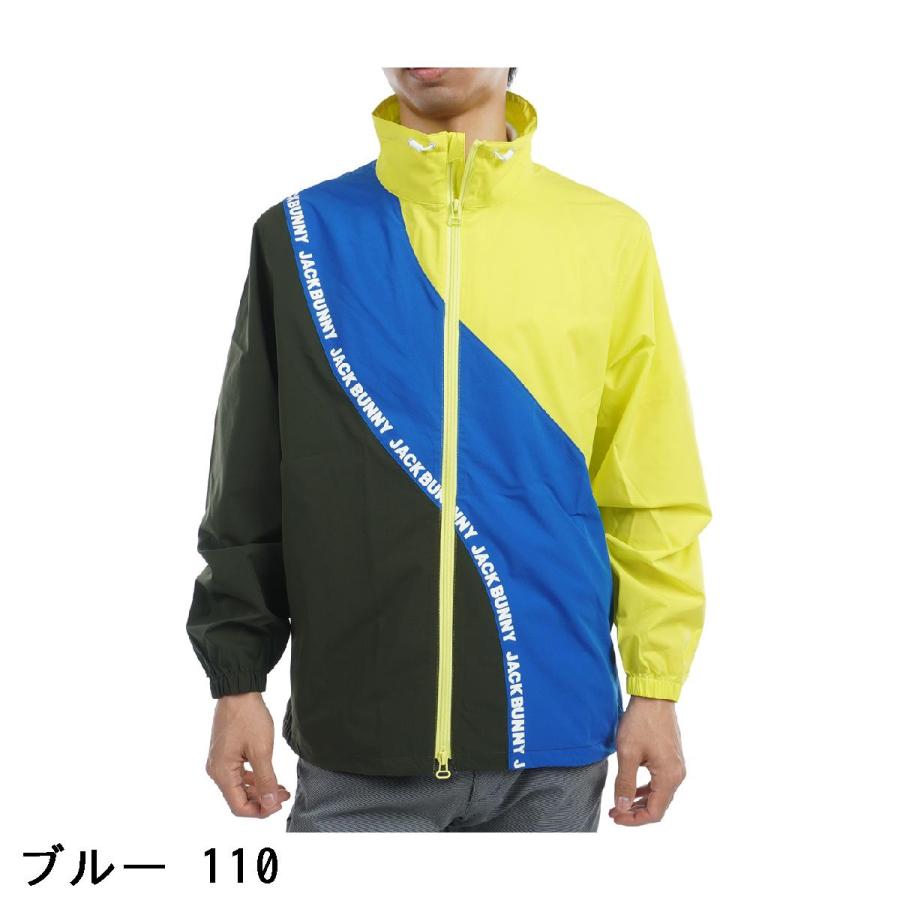 【新品未使用】ジャックバニー　ストレッチ マルチロゴタフタ ジップアップブルゾン 新品未使用】ジャックバニー ストレッチ マルチロゴタフタ ジップ