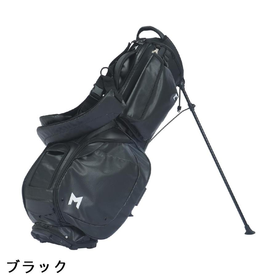 ミニマルゴルフ TERRA SN1 スタンドキャディバッグ ブラック ミニマルゴルフ MINIMAL GOLF TERRA SN1 スタンドキャディバッグ : GDO