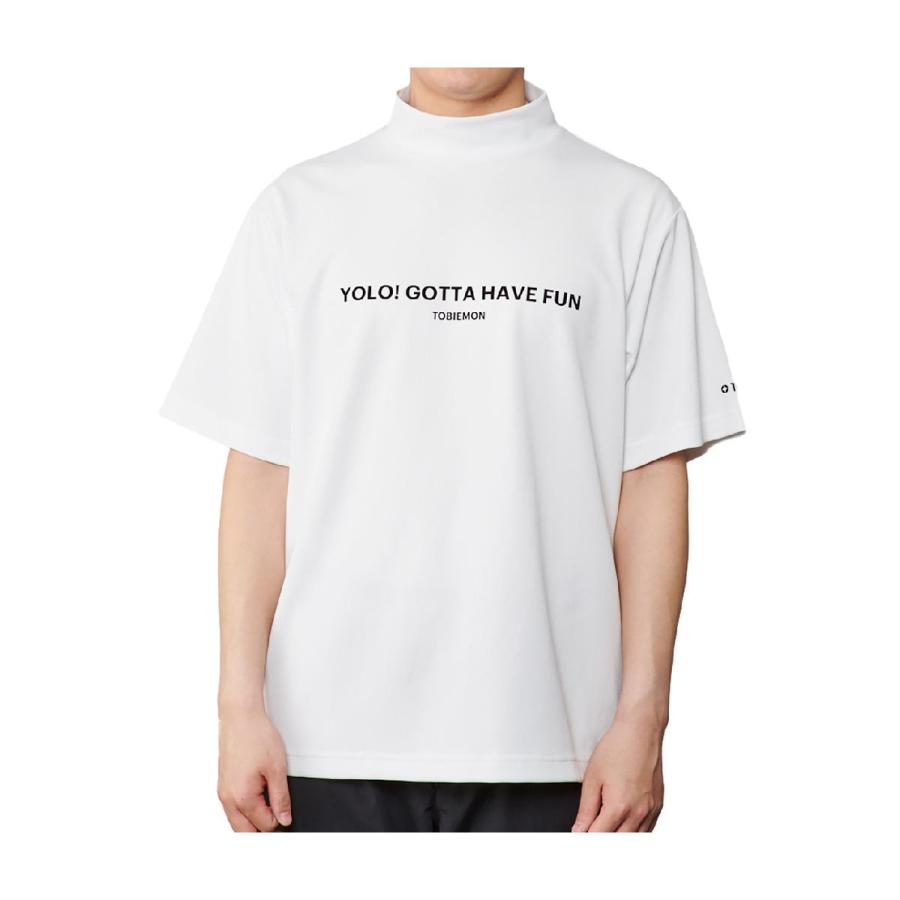 飛衛門　TOBIEMON　高機能モックネック半袖シャツ 飛衛門（TOBIEMON） 高機能モックネック半袖シャツ : GDOゴルフ